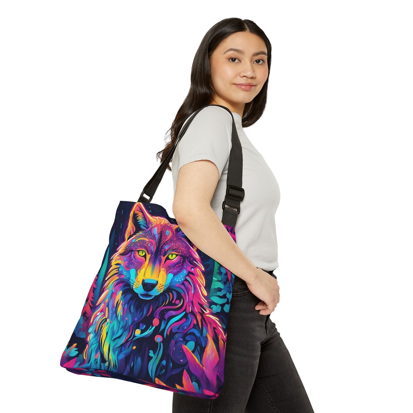 Wolf Adjustable Tote