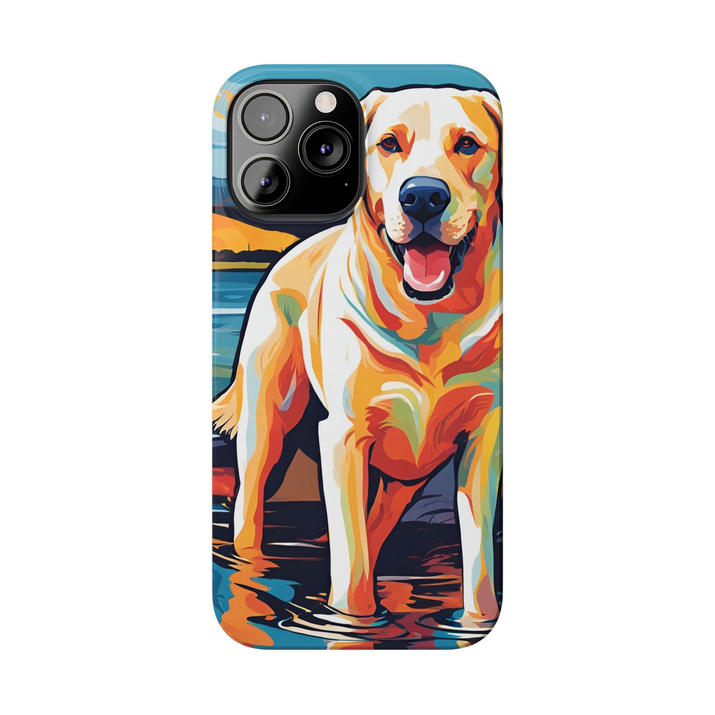 Yellow Lab Slim Phone Case