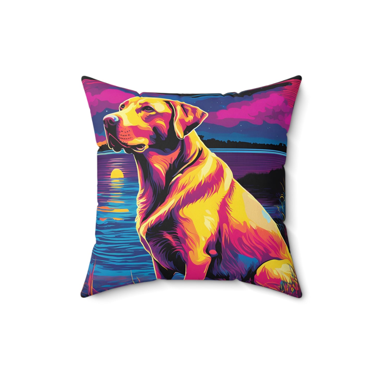 Yellow Lab Pillow