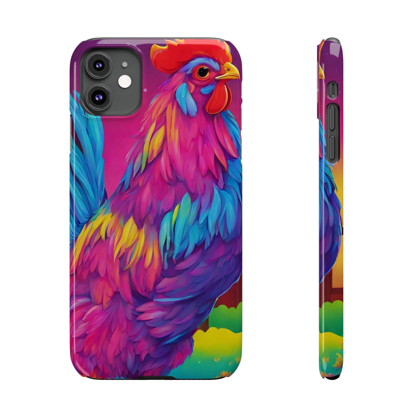 Rooster Slim Phone Case