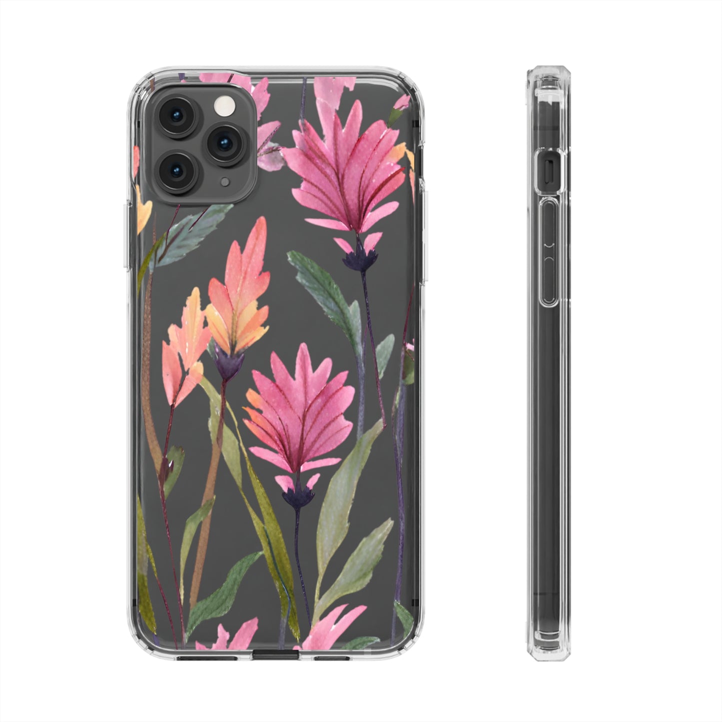 Flower Clear Phone Case