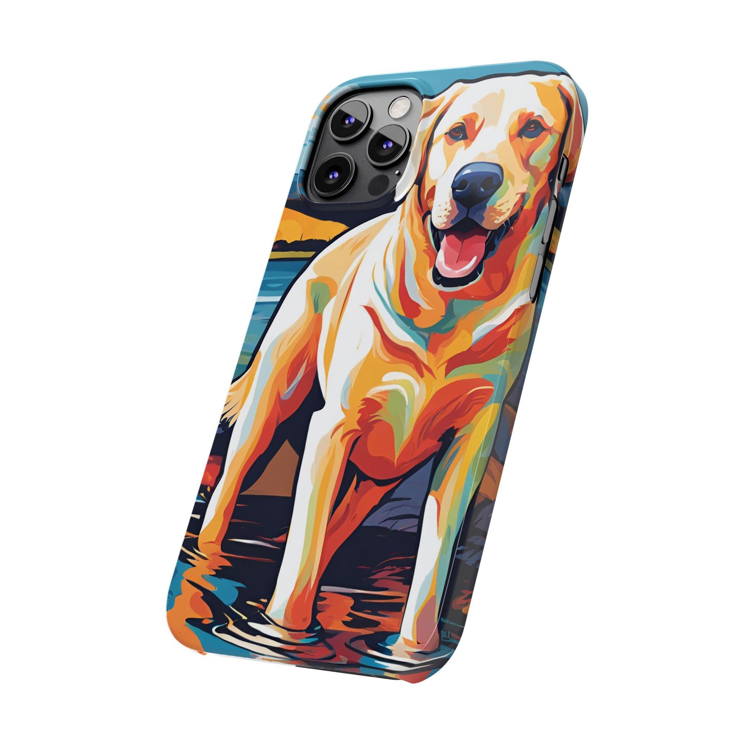 Yellow Lab Slim Phone Case