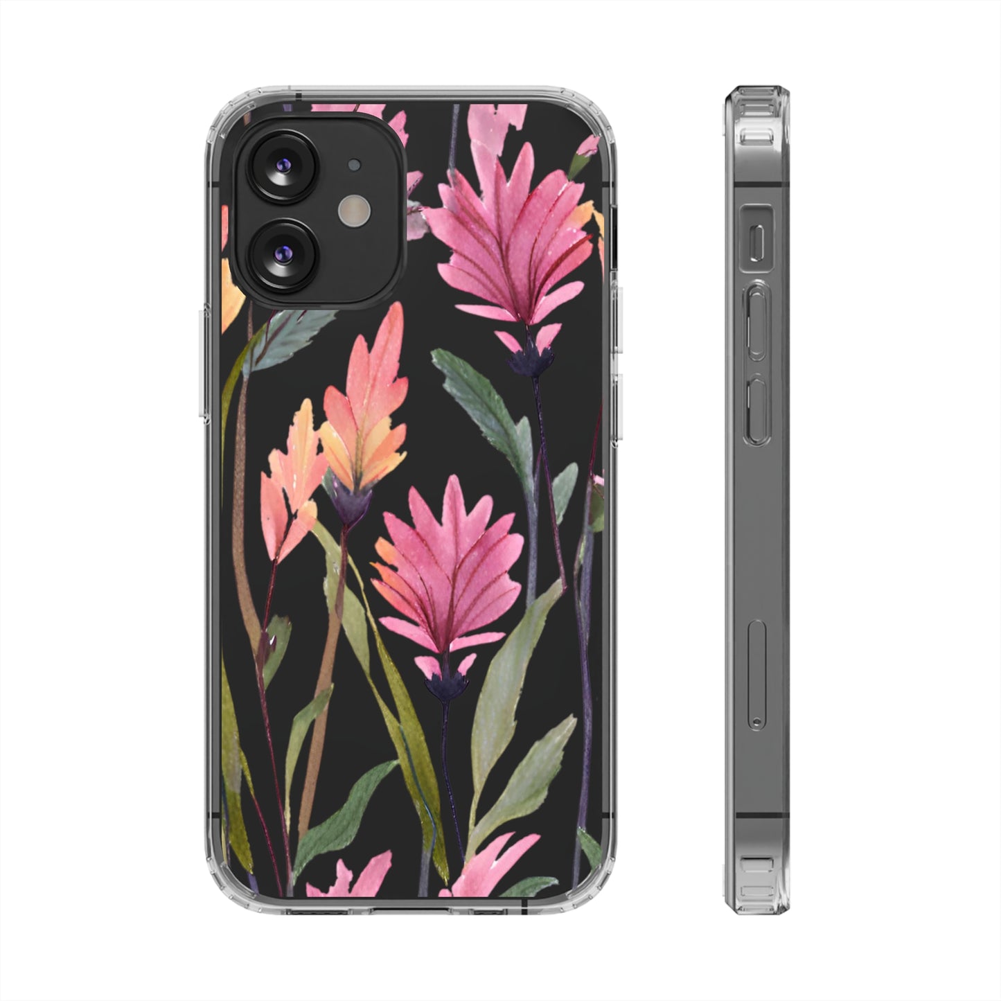 Flower Clear Phone Case