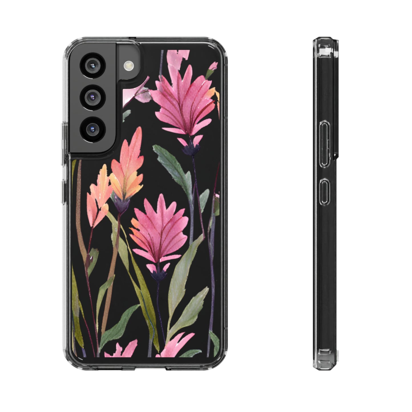 Flower Clear Phone Case