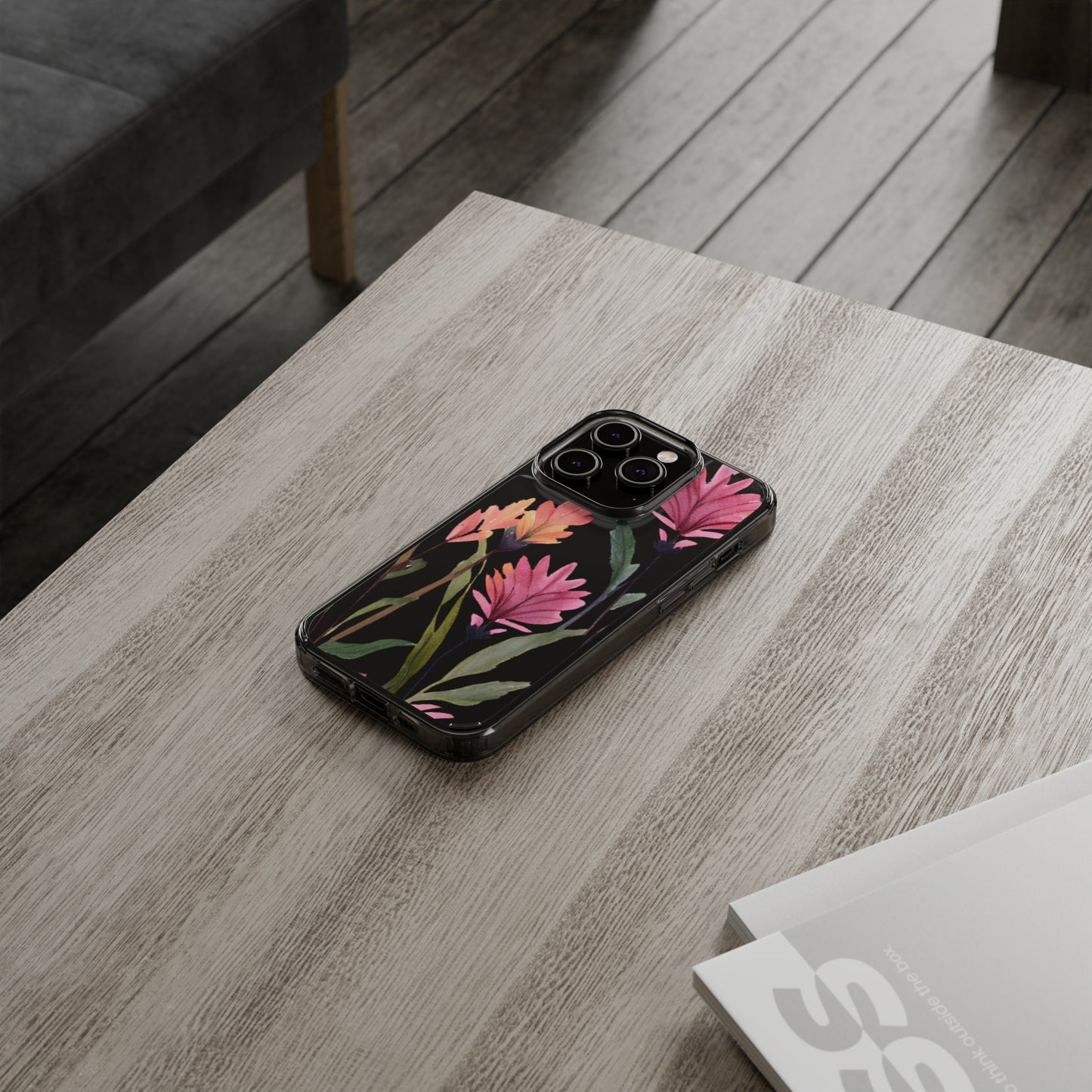 Flower Clear Phone Case