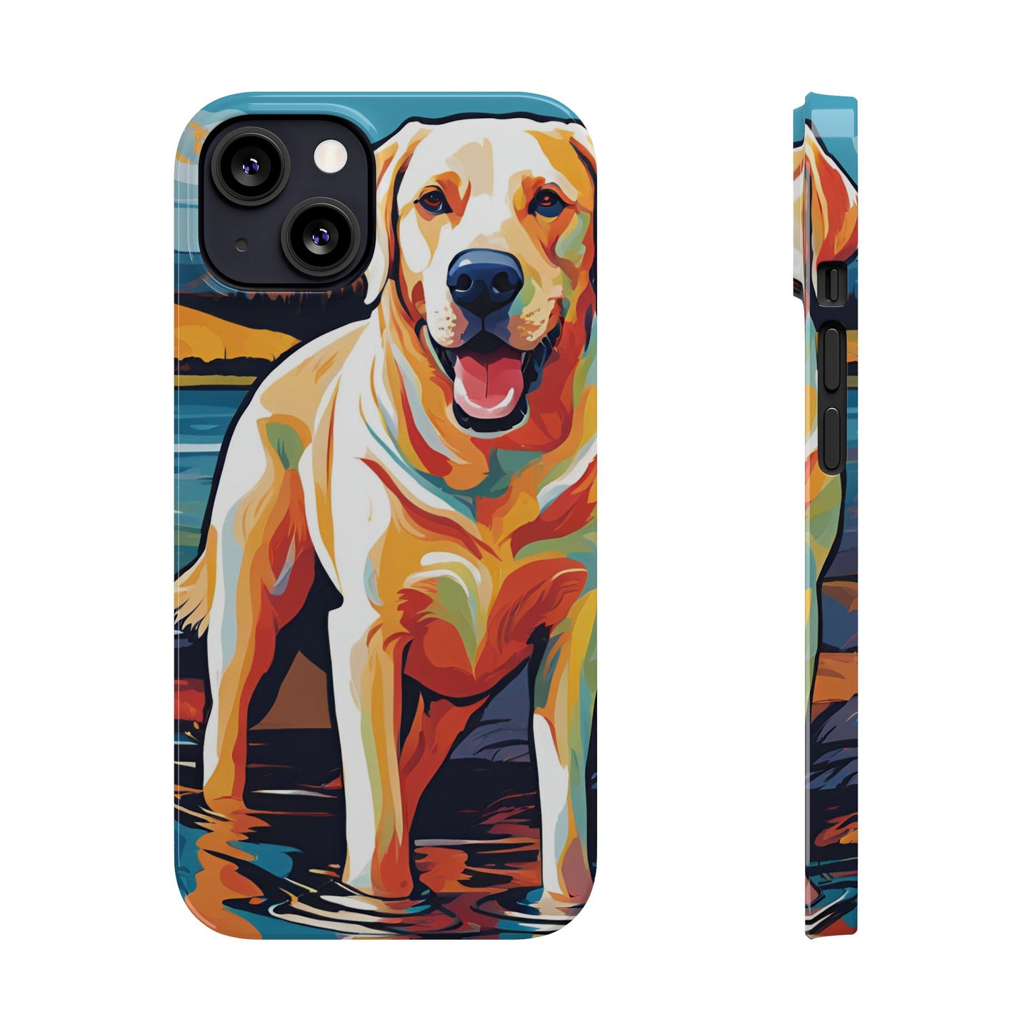 Yellow Lab Slim Phone Case