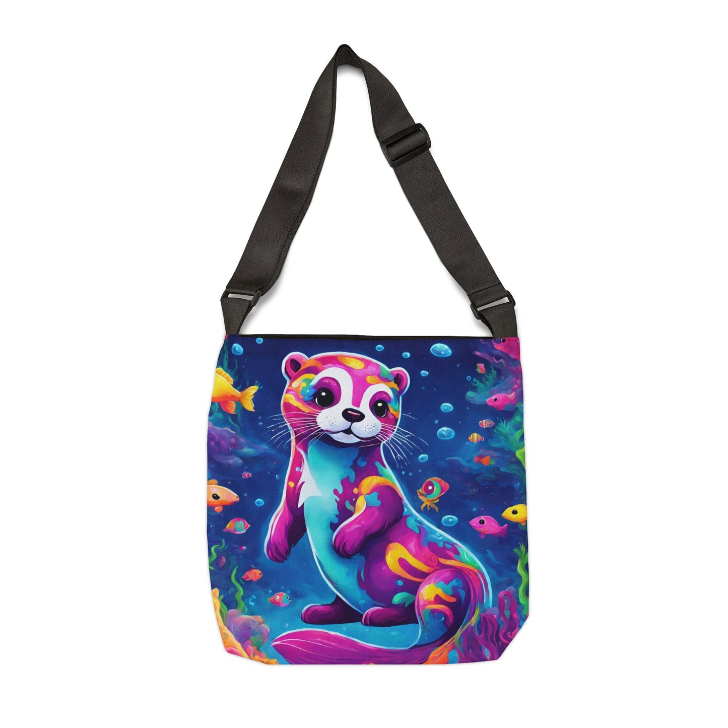 Baby Otter Adjustable Tote Bag