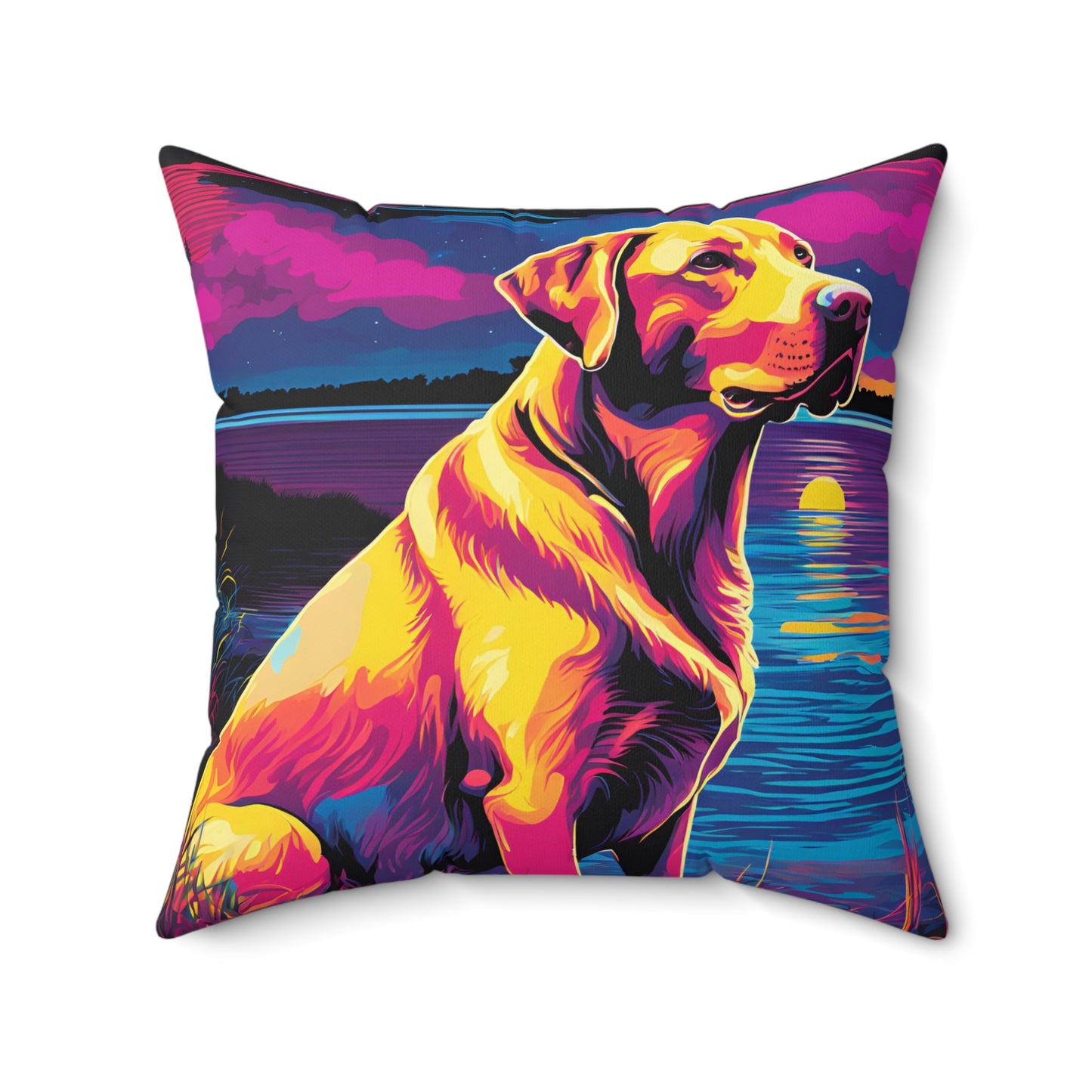 Yellow Lab Pillow