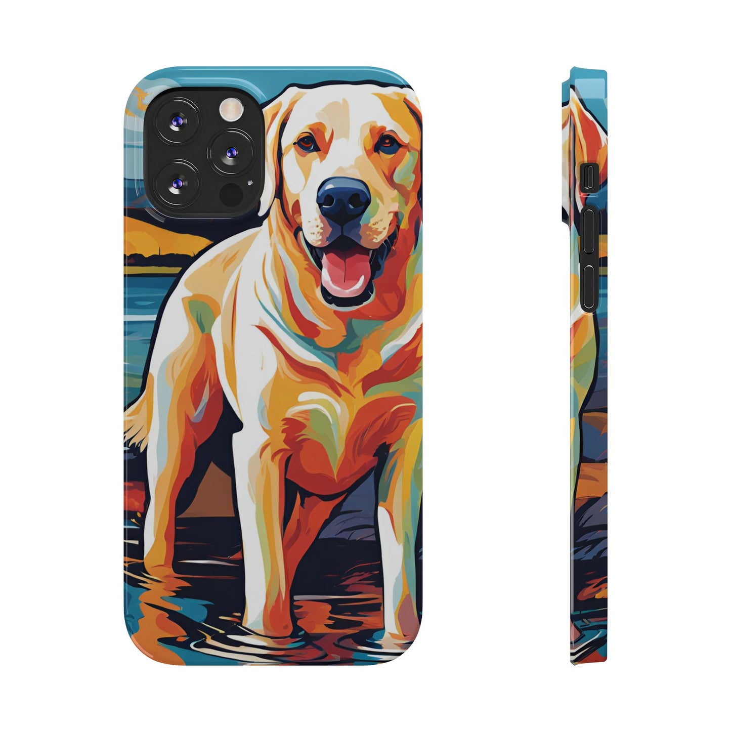 Yellow Lab Slim Phone Case