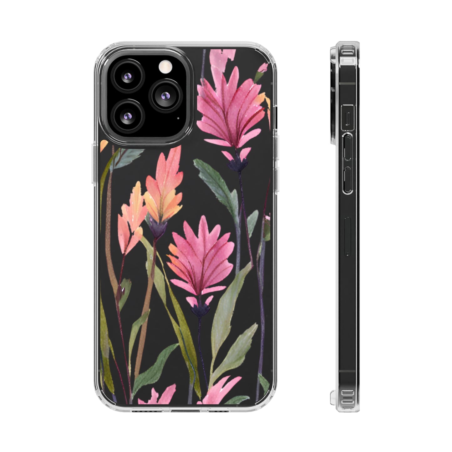 Flower Clear Phone Case