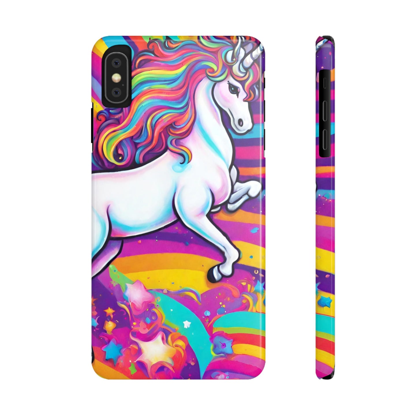 Rainbow Unicorn Slim Phone Case