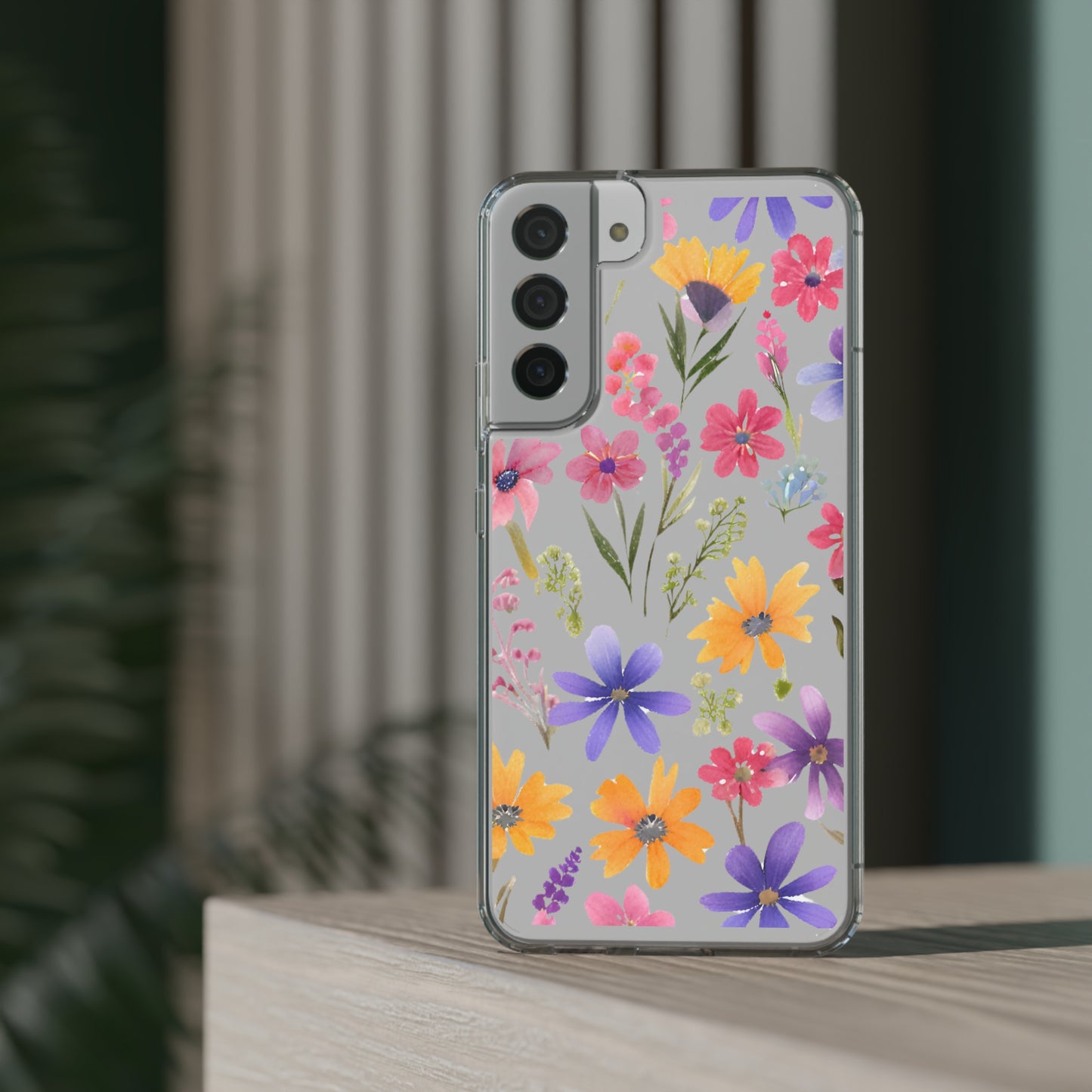 Garden Clear Phone Case