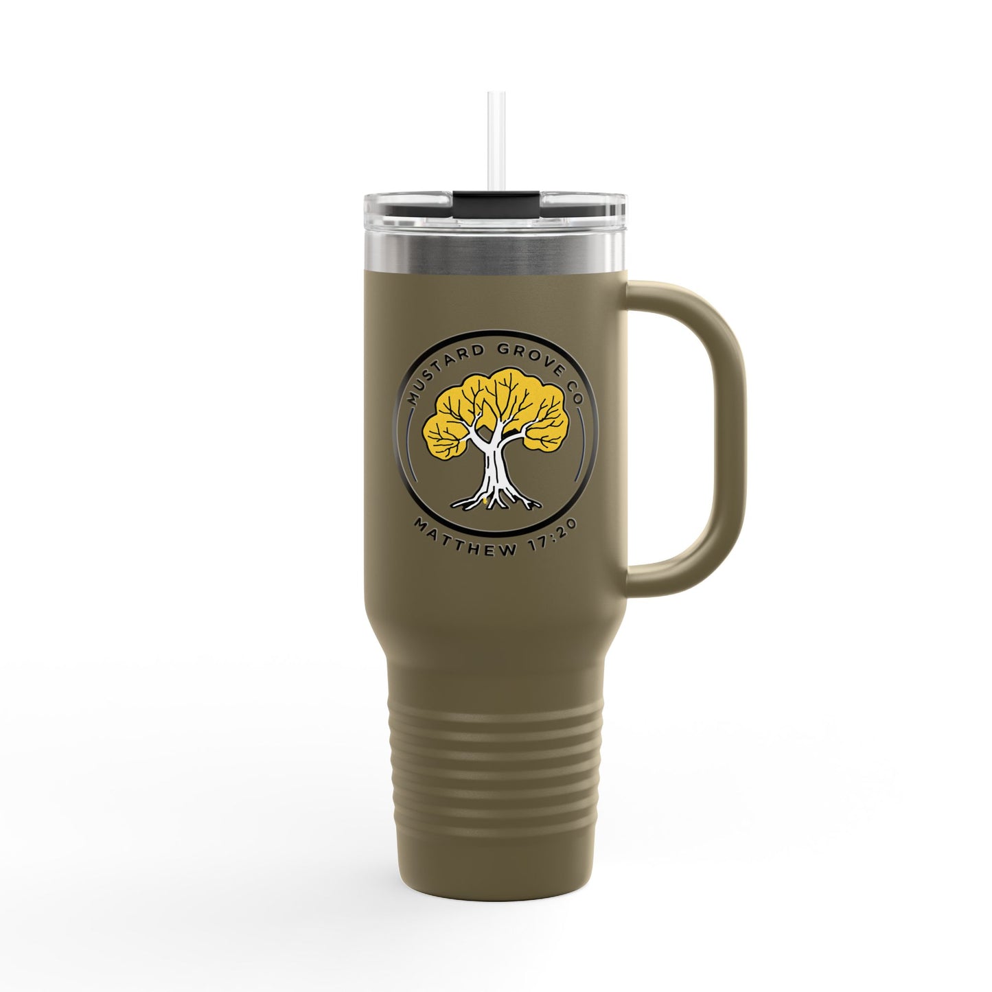 Mustard Grove Insulated Travel Mug, 40oz