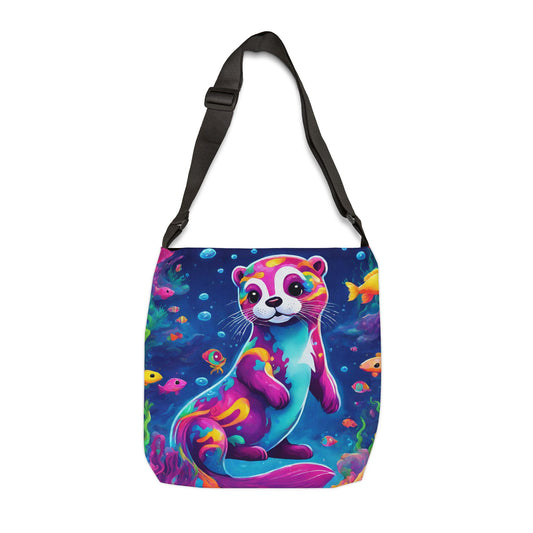 Baby Otter Adjustable Tote Bag