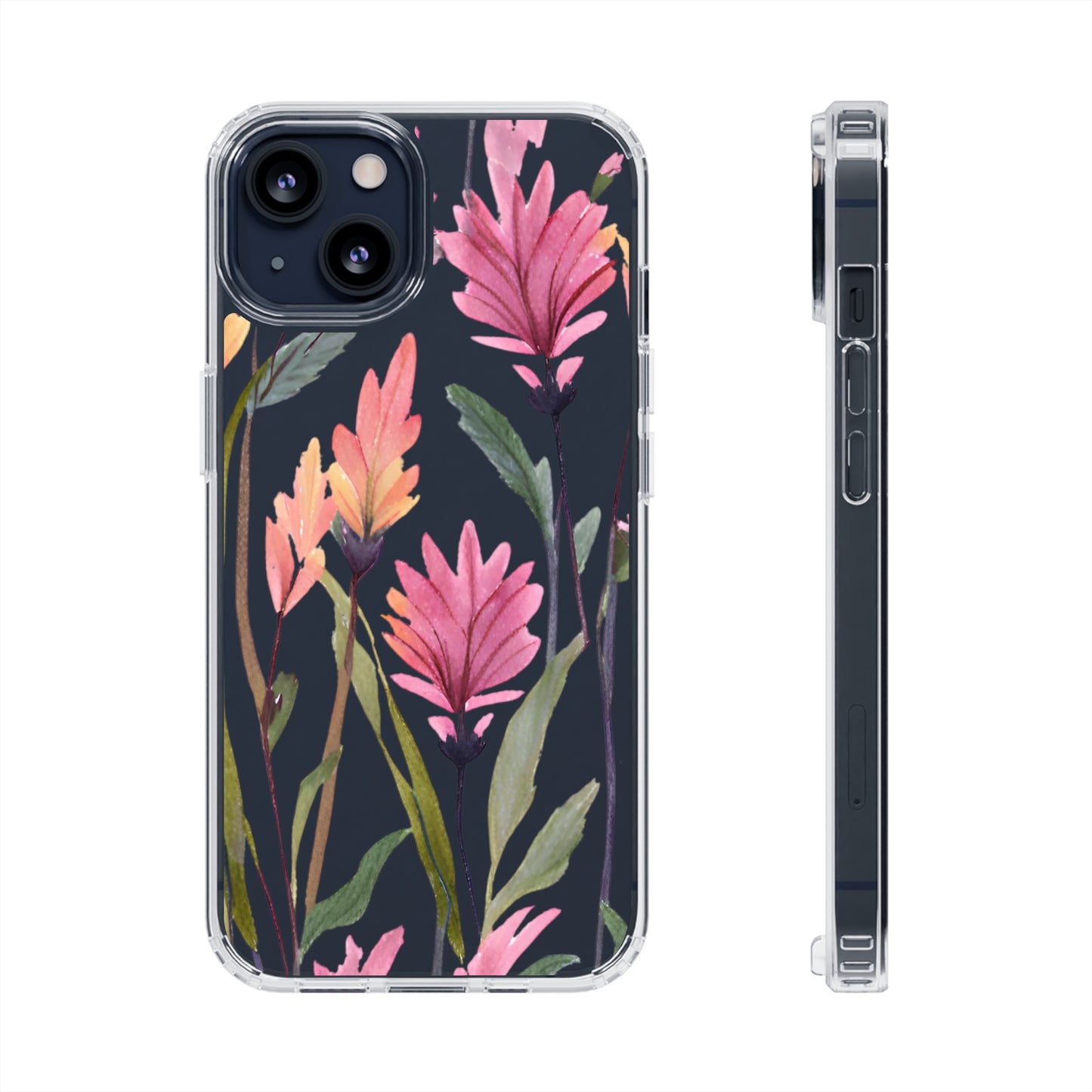 Flower Clear Phone Case