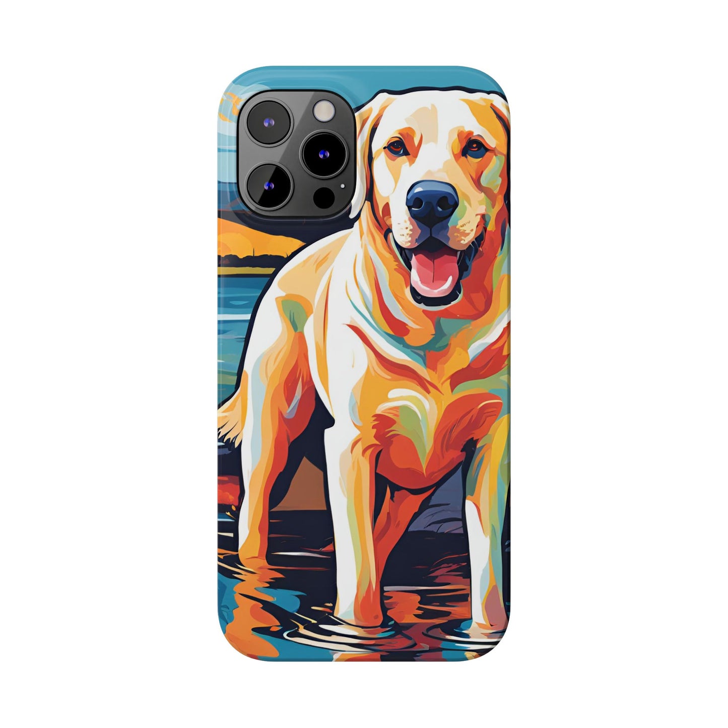 Yellow Lab Slim Phone Case