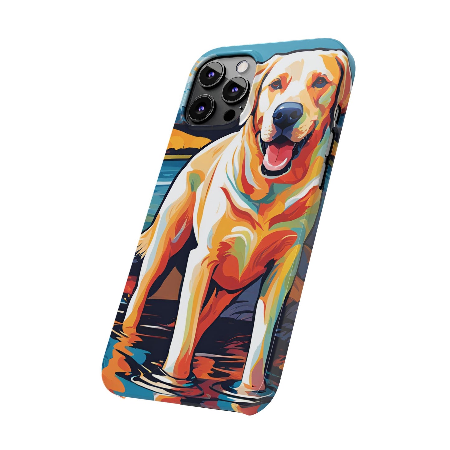 Yellow Lab Slim Phone Case