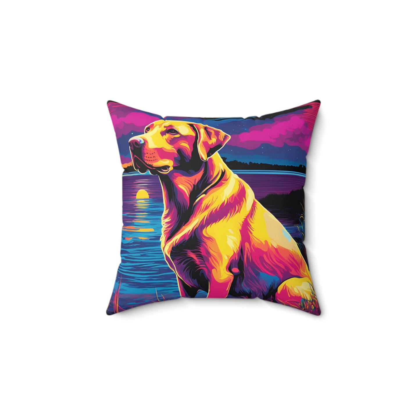 Yellow Lab Pillow