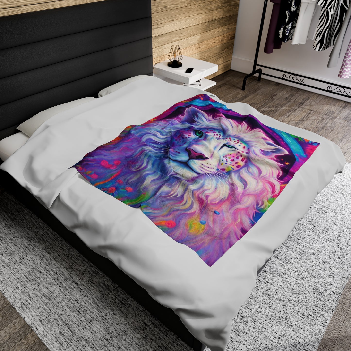 Lion Plush Blanket