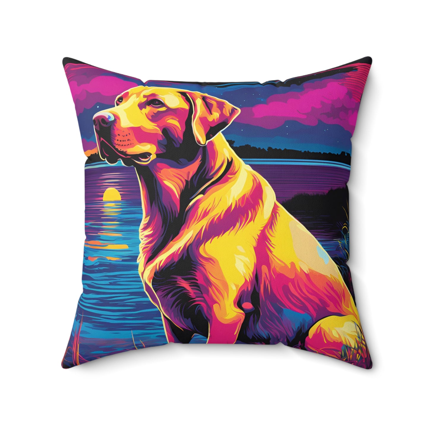 Yellow Lab Pillow