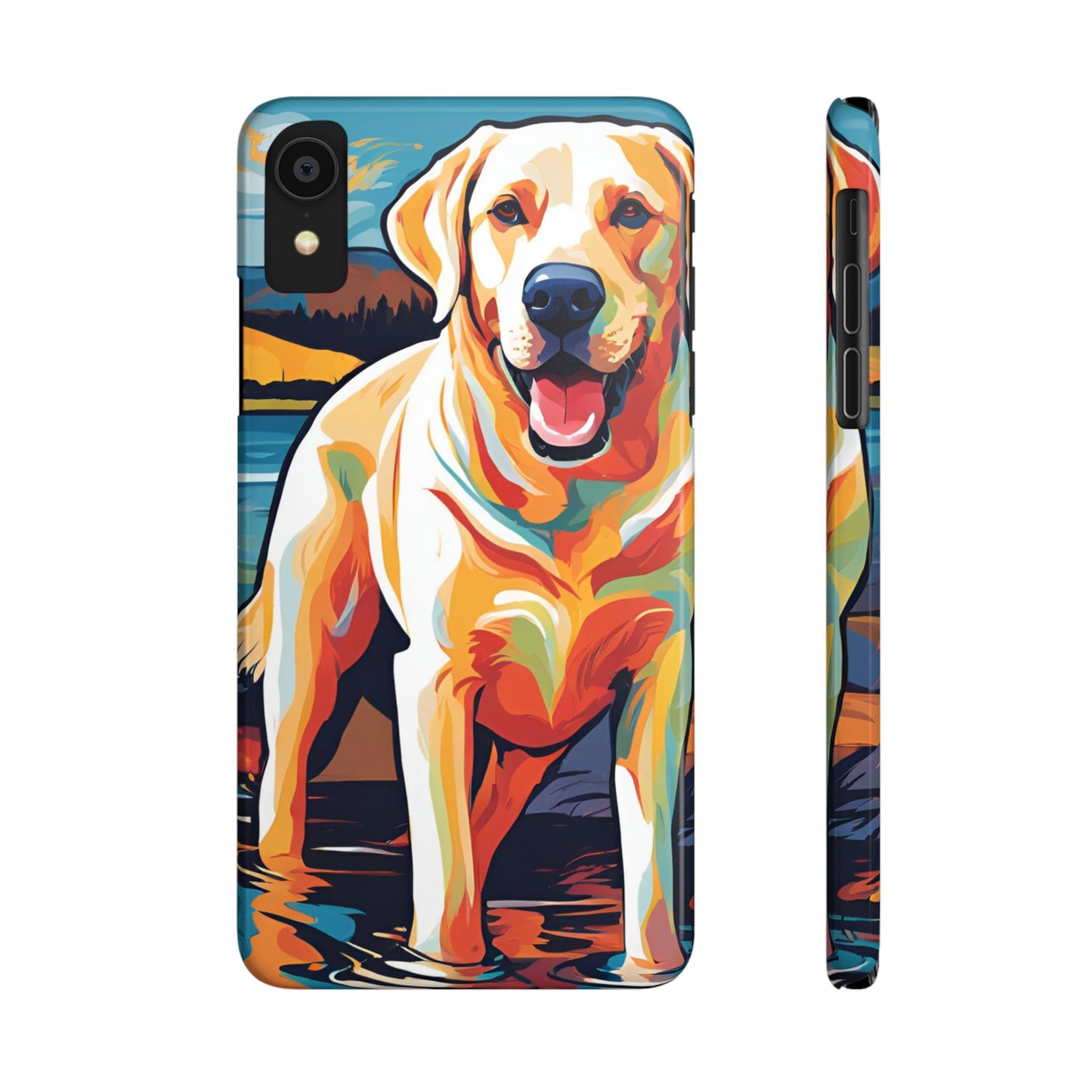 Yellow Lab Slim Phone Case