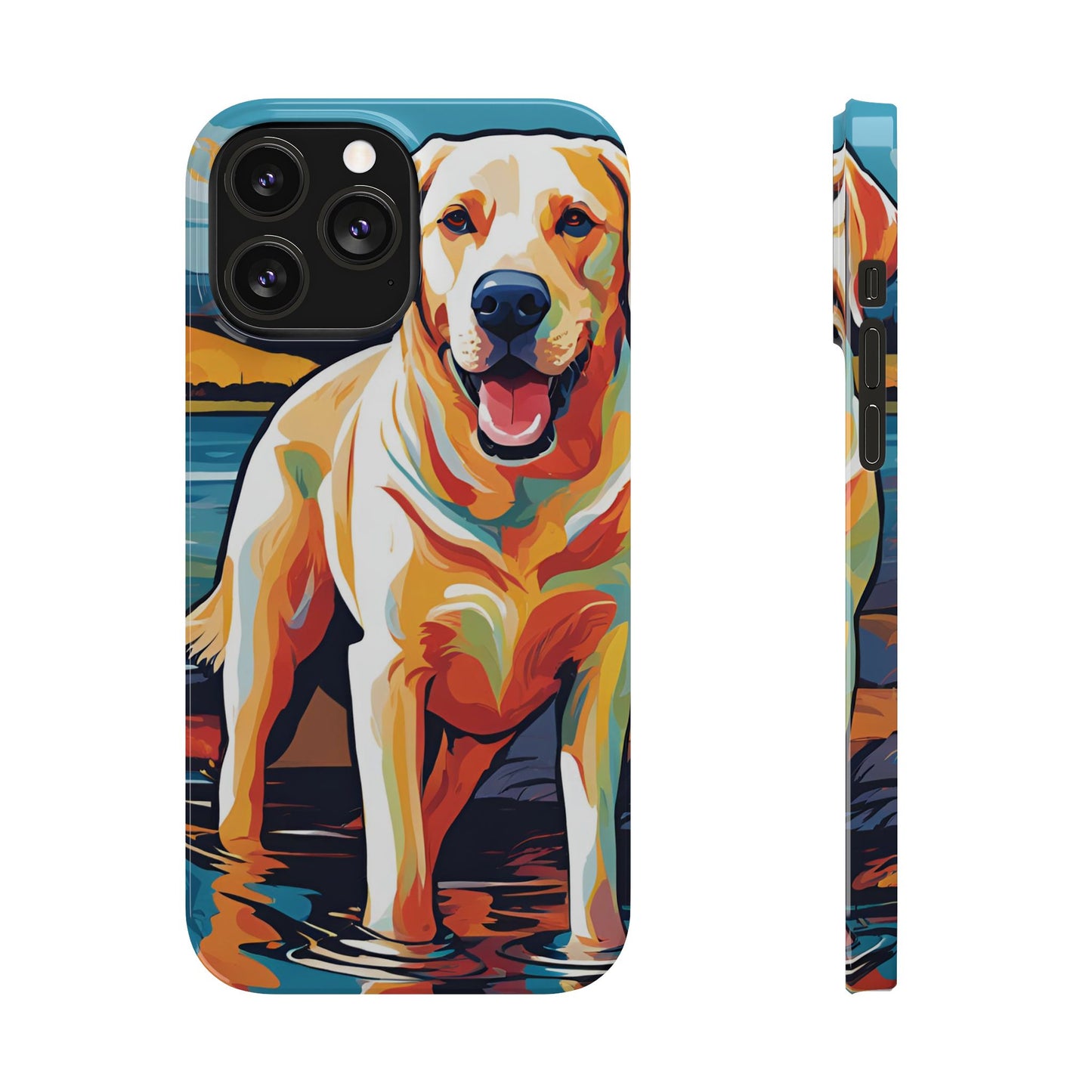 Yellow Lab Slim Phone Case