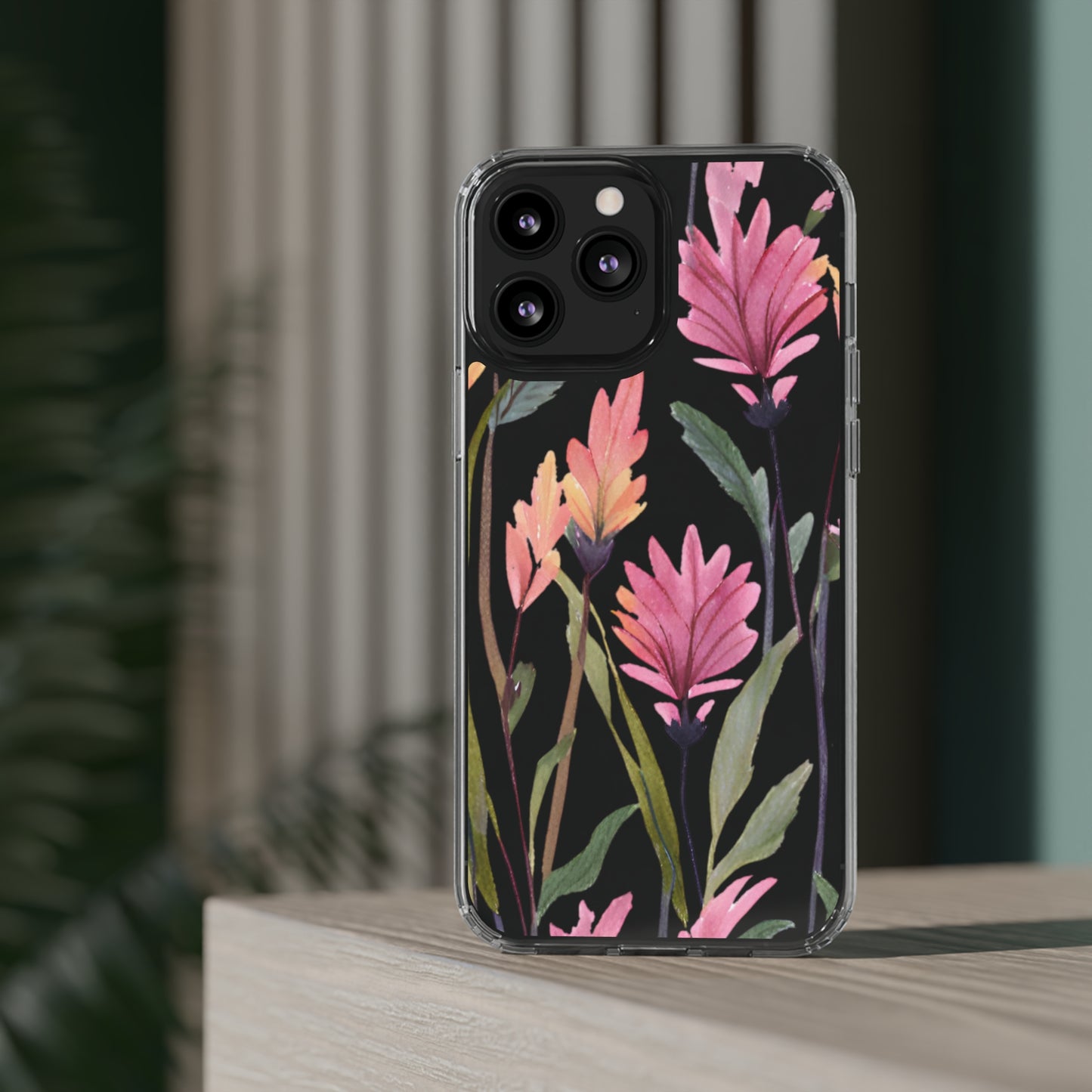 Flower Clear Phone Case