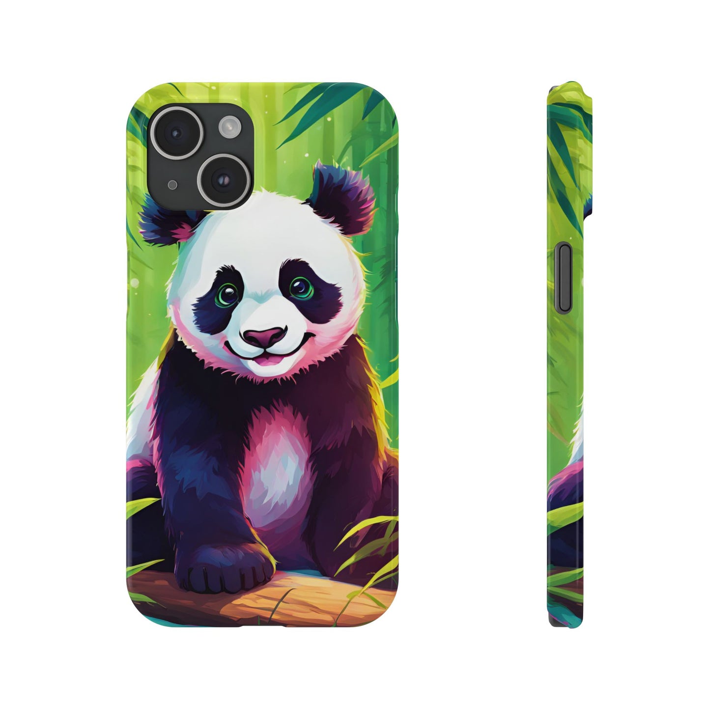 Panda Slim Phone Case