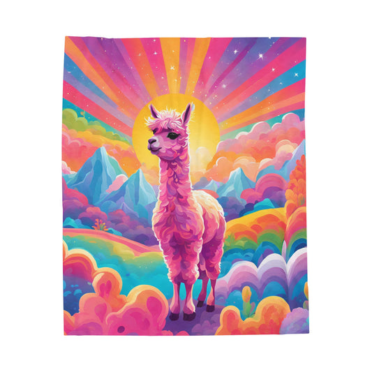 Alpaca Plush Blanket