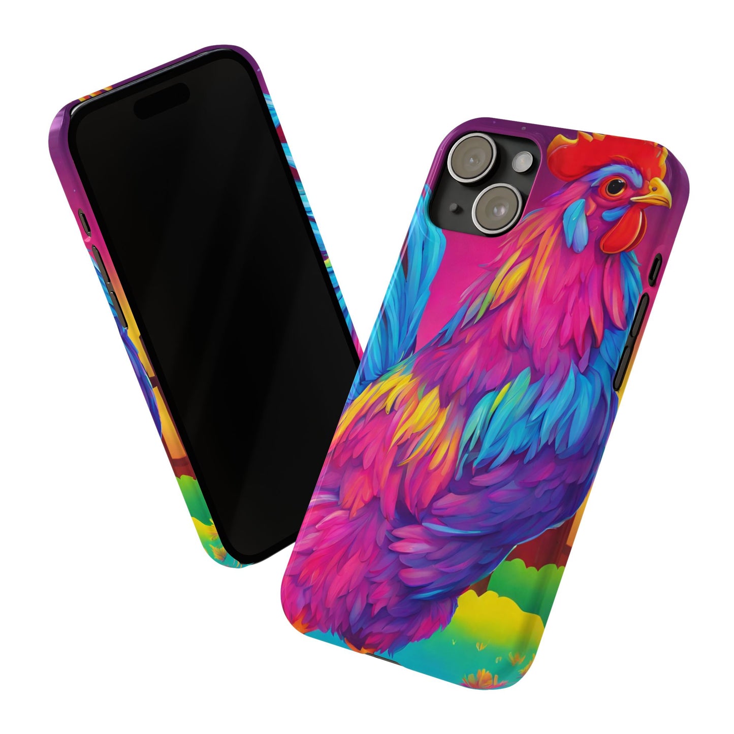 Rooster Slim Phone Case