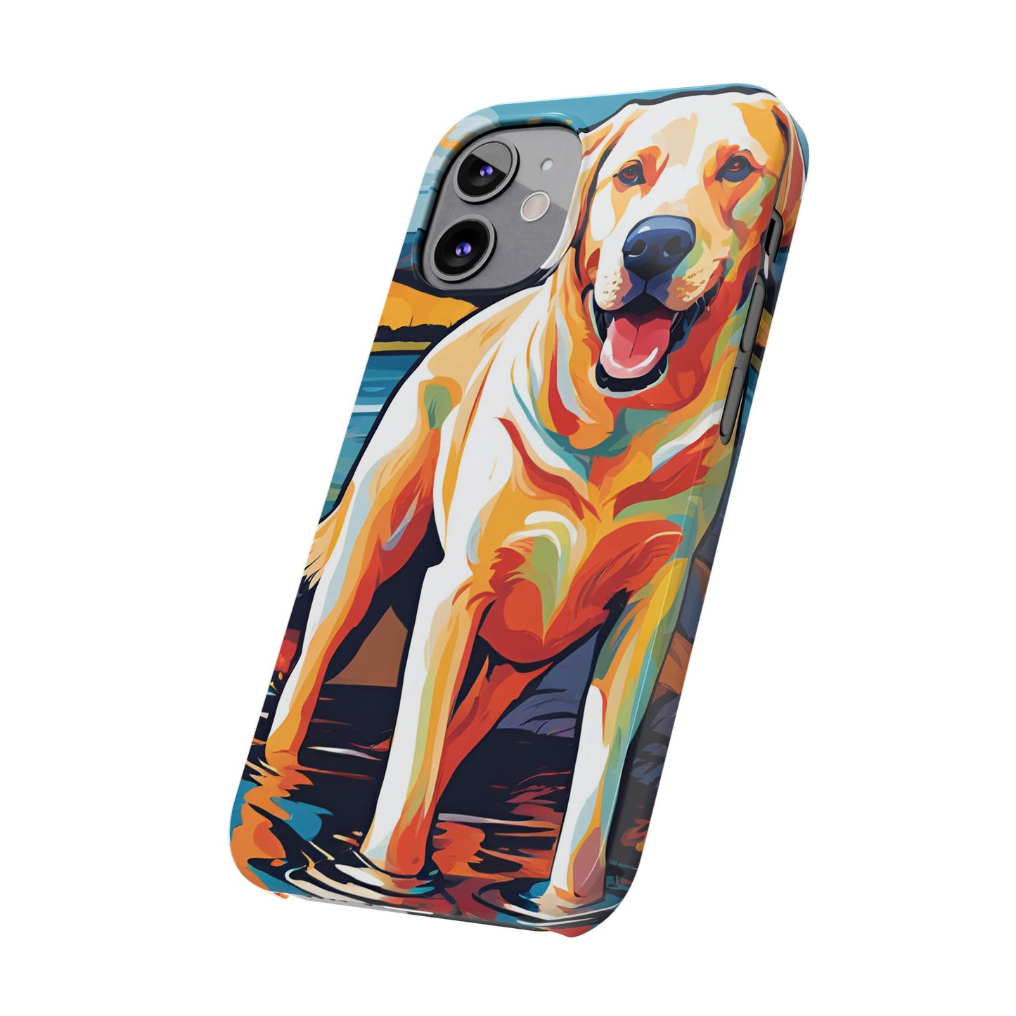 Yellow Lab Slim Phone Case