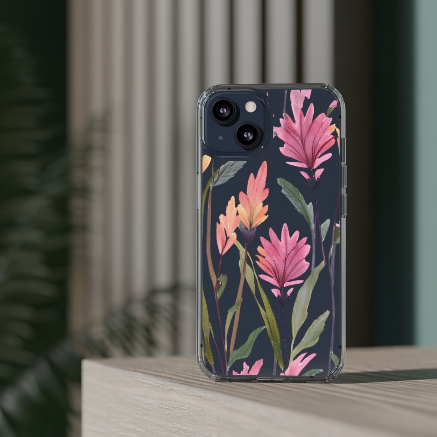 Flower Clear Phone Case