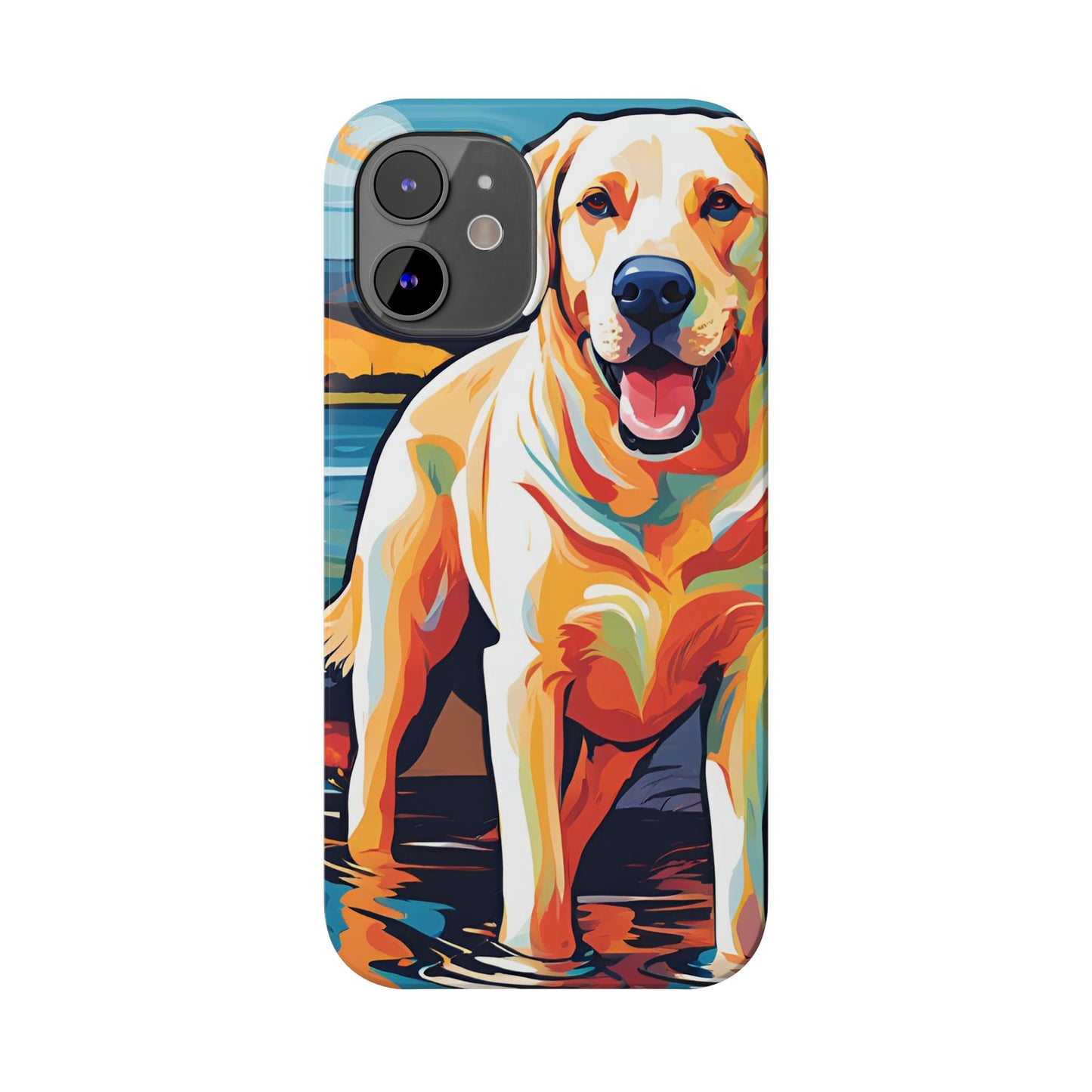 Yellow Lab Slim Phone Case