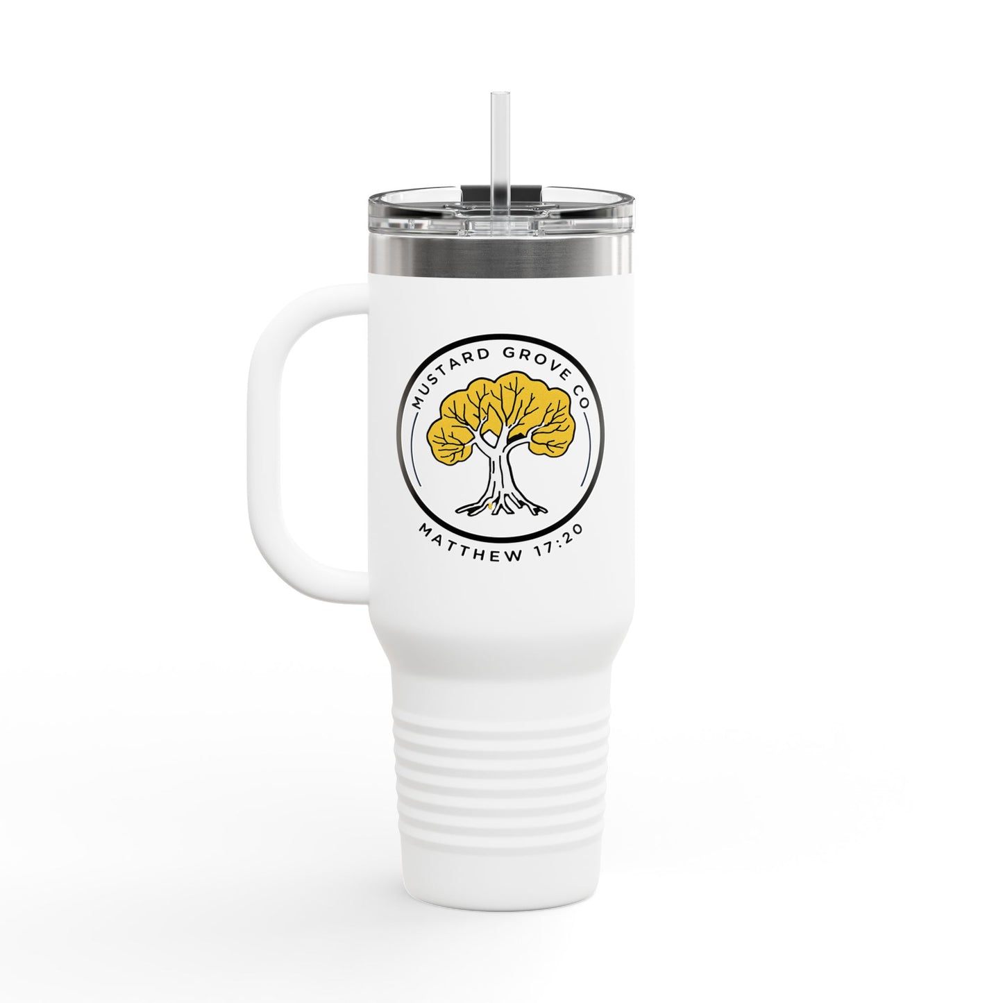 Mustard Grove Insulated Travel Mug, 40oz