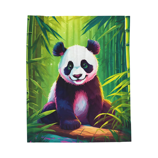 Panda Plush Blanket