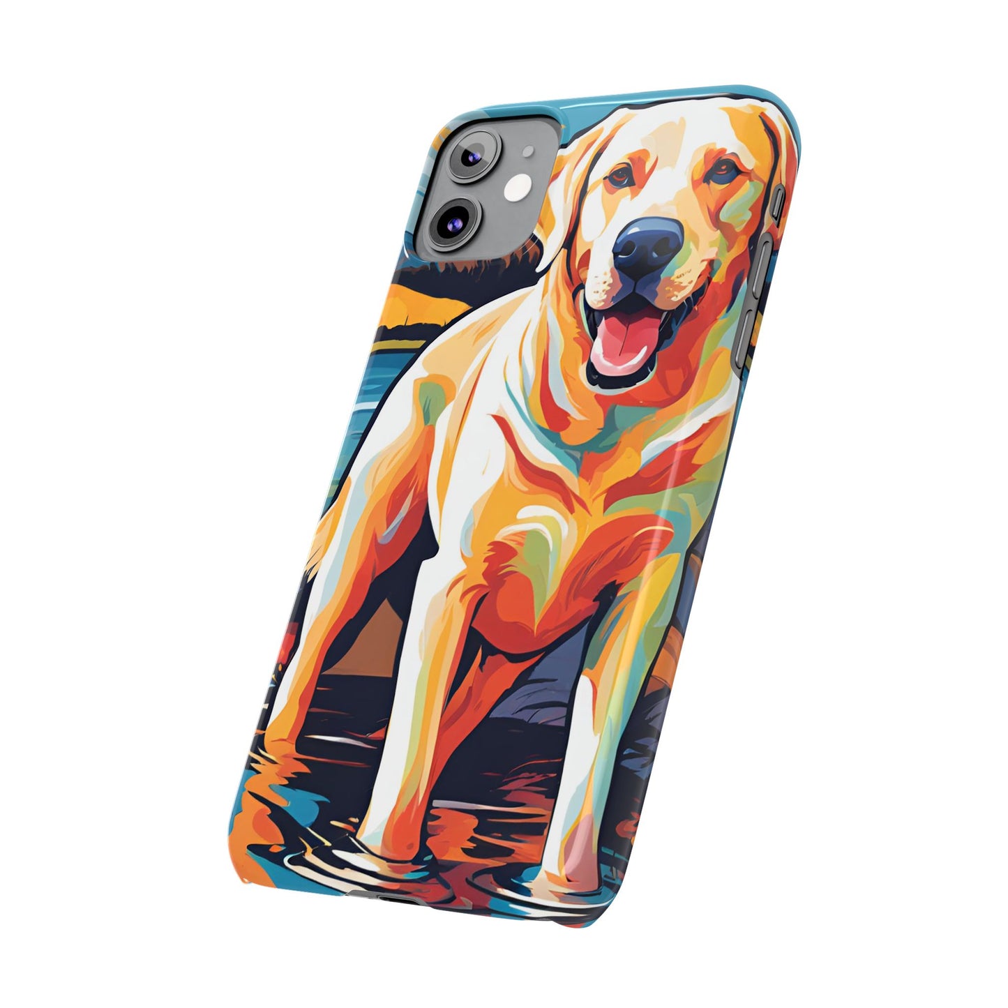 Yellow Lab Slim Phone Case