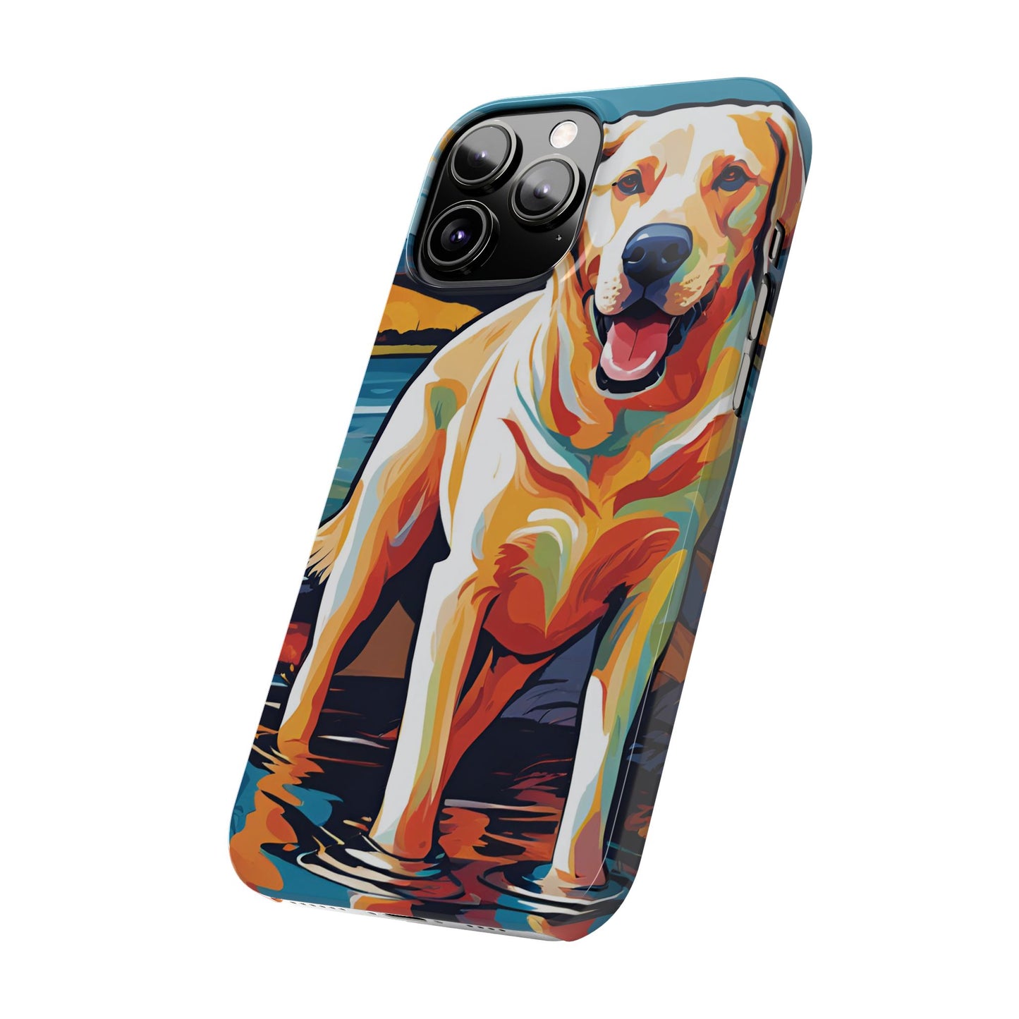 Yellow Lab Slim Phone Case