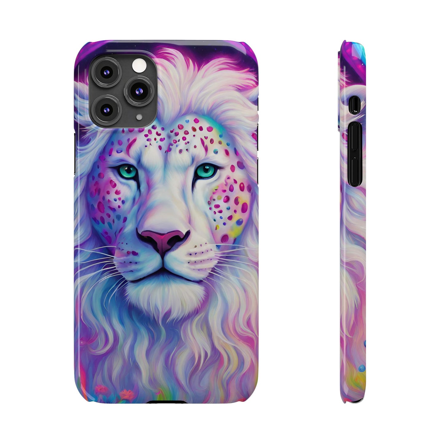 White Lion Slim Phone Case