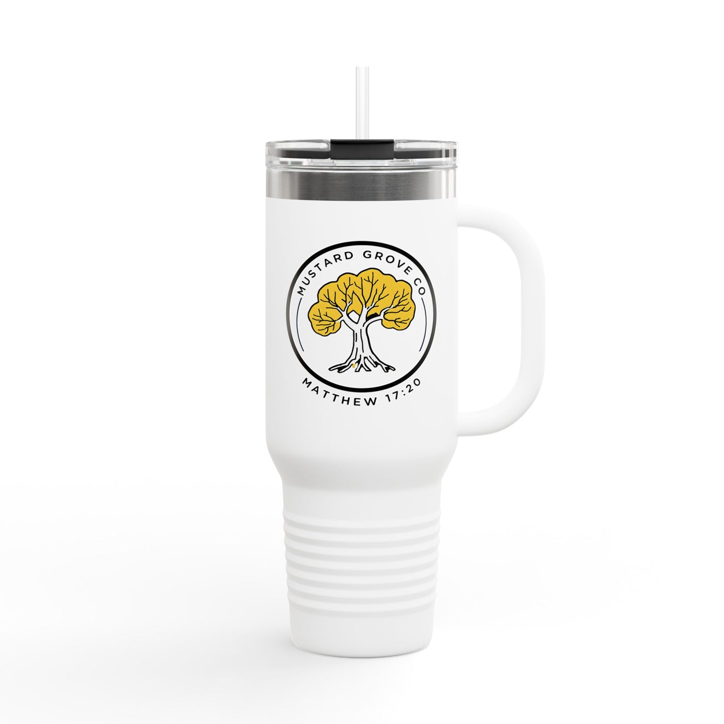 Mustard Grove Insulated Travel Mug, 40oz