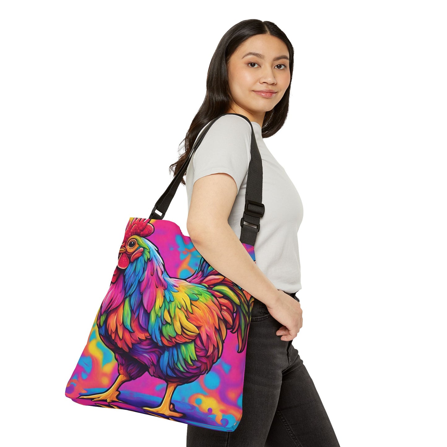 Rooster Adjustable Tote