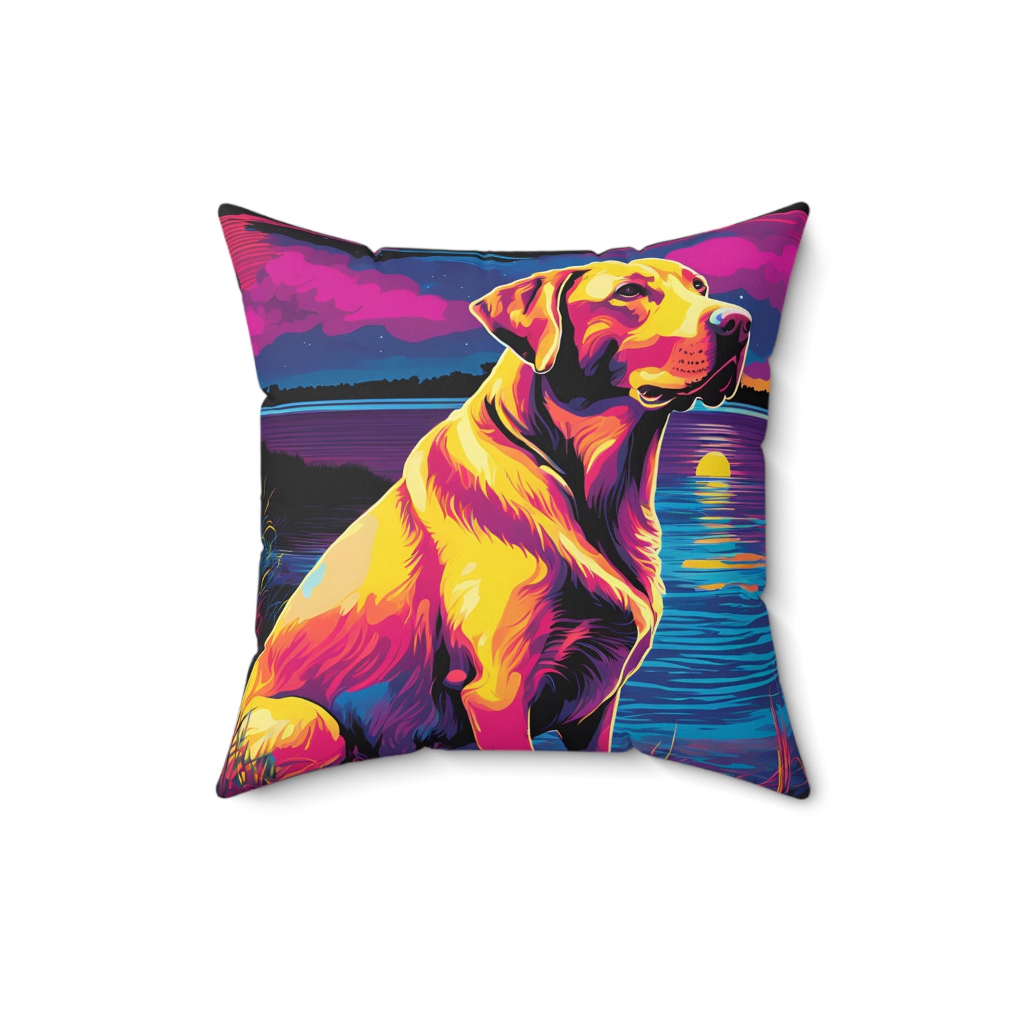 Yellow Lab Pillow