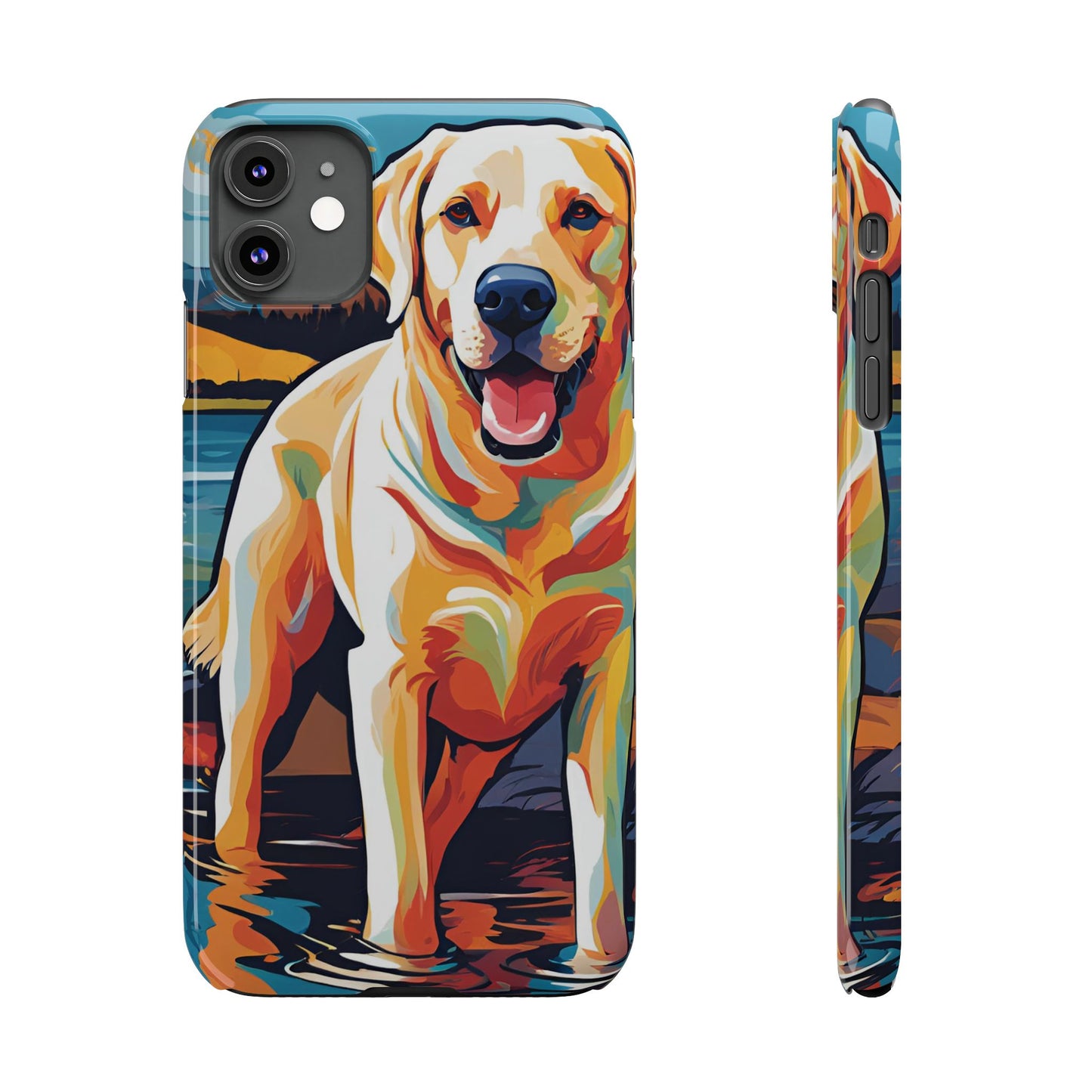 Yellow Lab Slim Phone Case