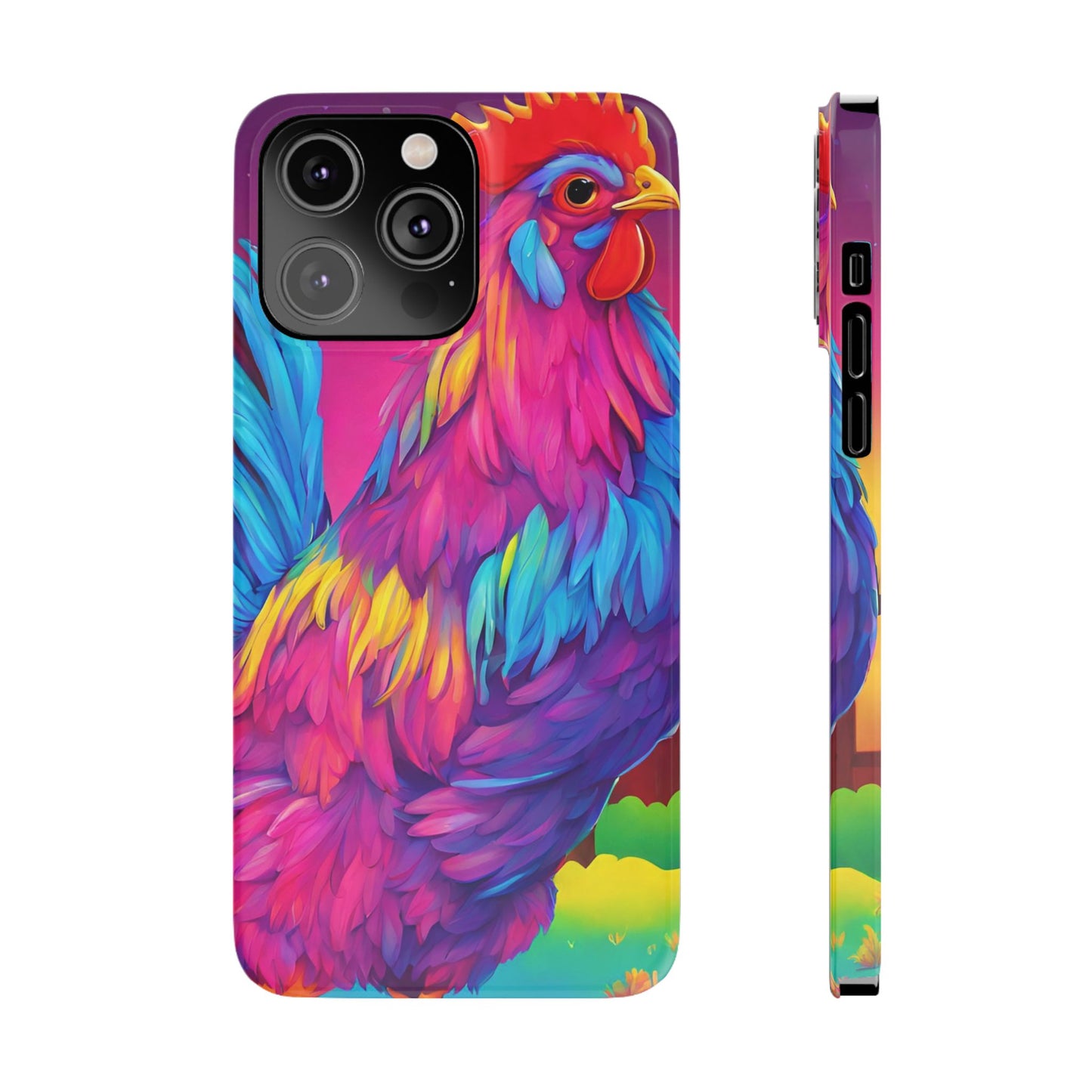 Rooster Slim Phone Case