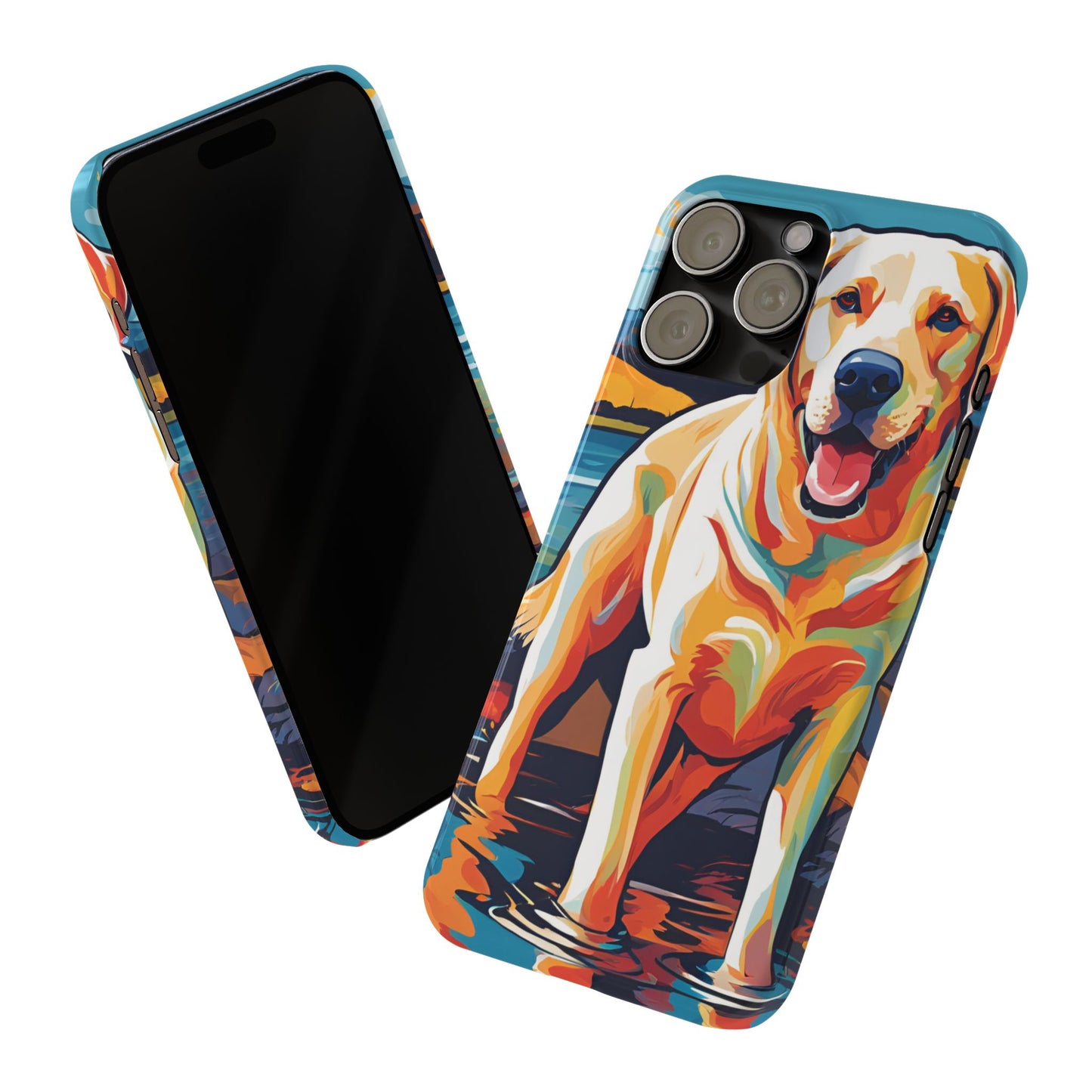 Yellow Lab Slim Phone Case