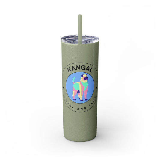 Kangal Skinny Tumbler with Straw, 20oz