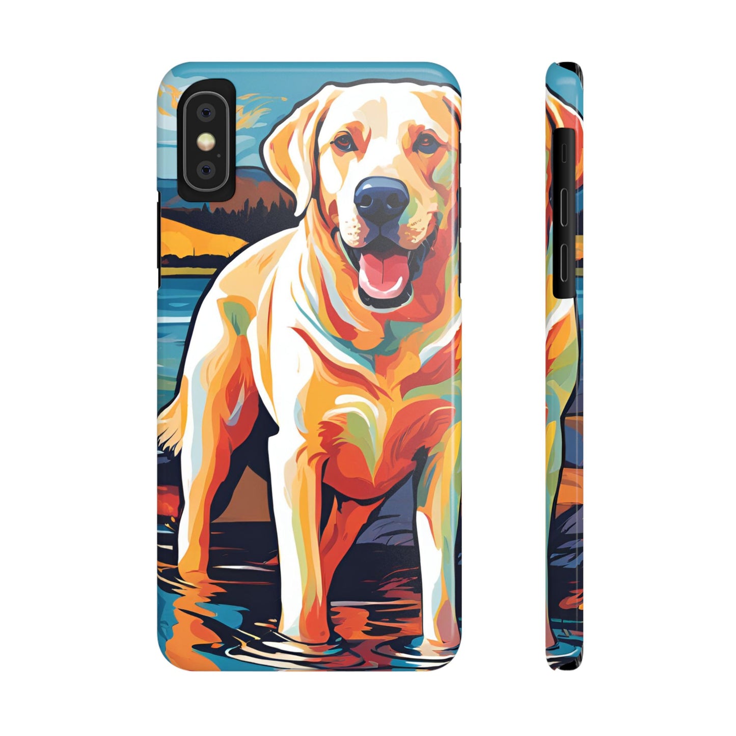 Yellow Lab Slim Phone Case