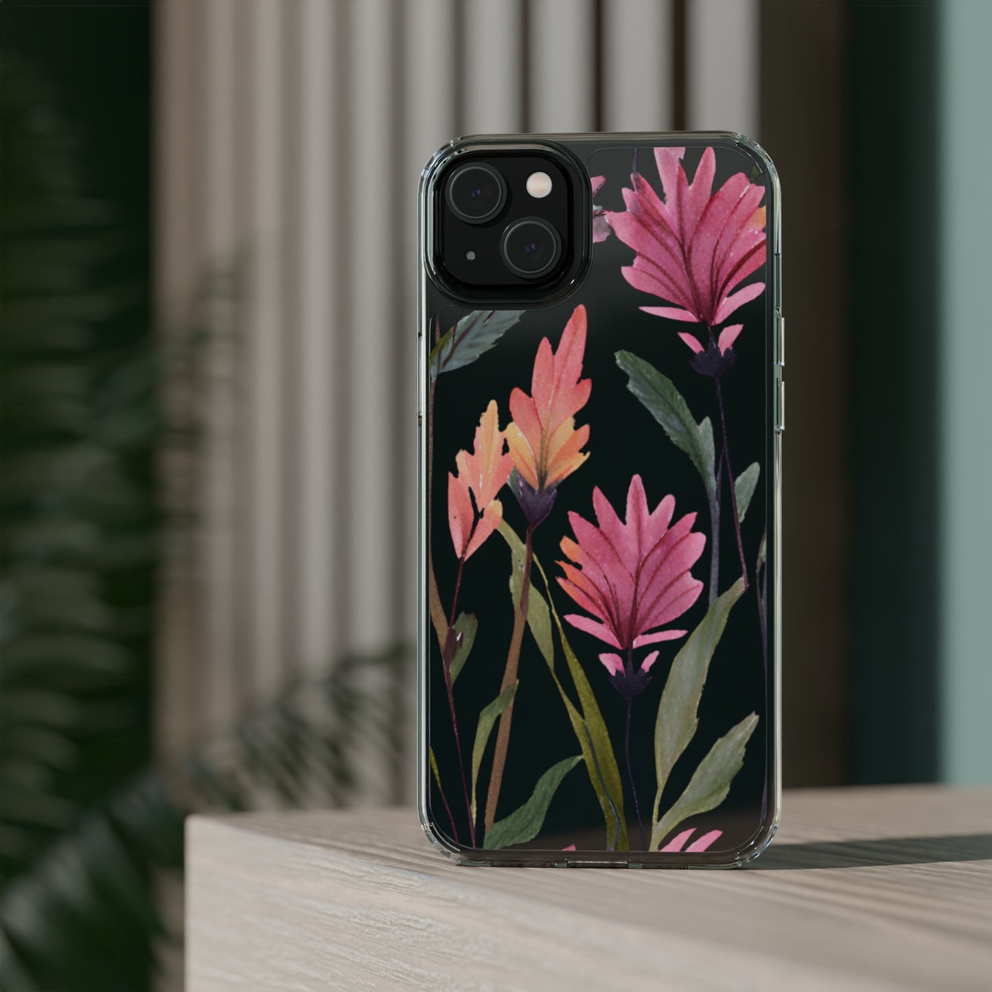 Flower Clear Phone Case