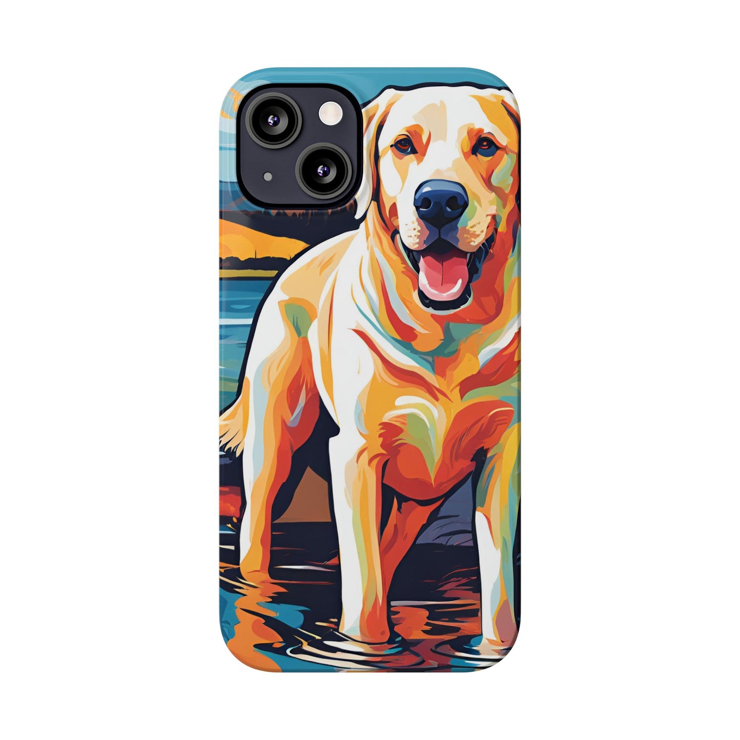 Yellow Lab Slim Phone Case